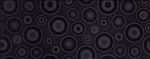CERSANIT SYNTHIA BLACK INSERTO CIRCLES 20x50